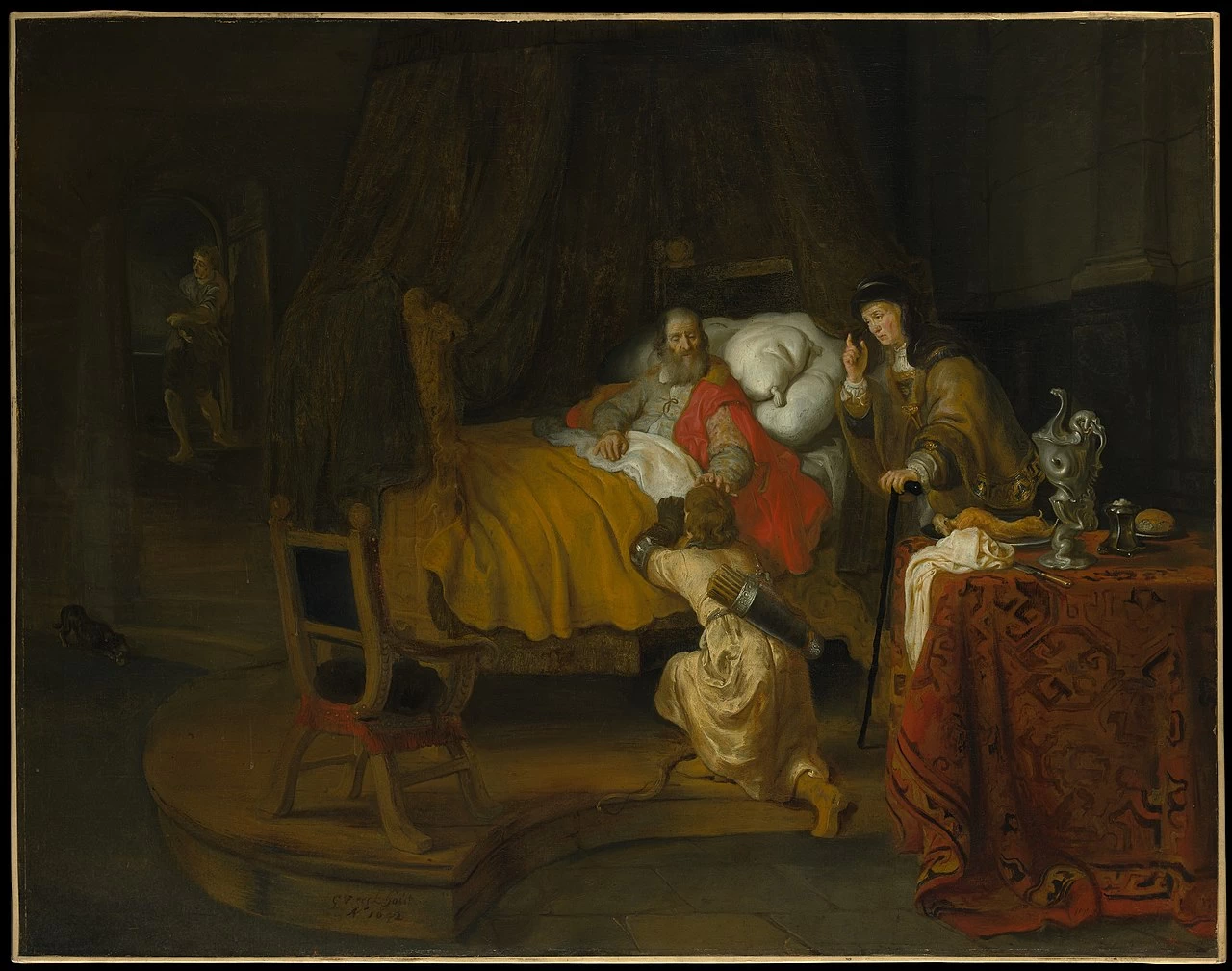 Isacco benedice Giacobbe - Metropolitan Museum of Art, New York